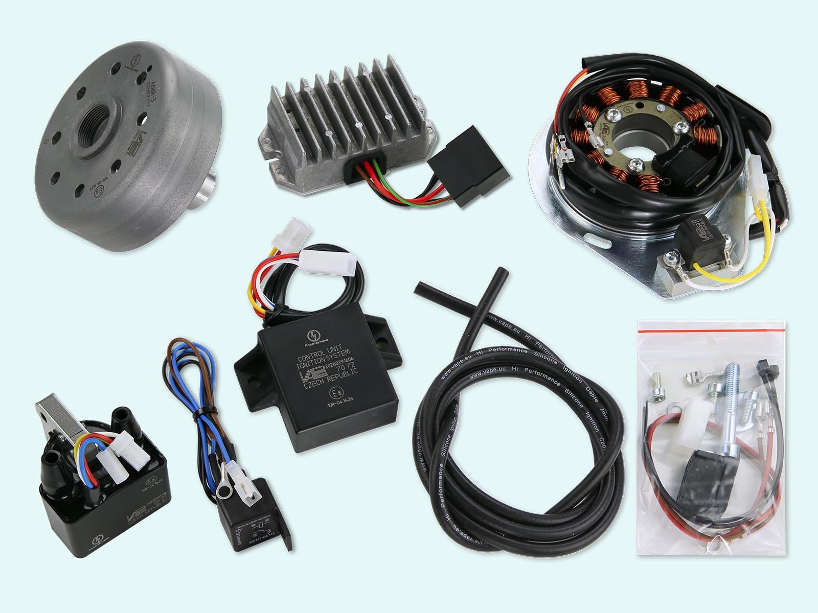 BMW Airhead DUAL Spark Plug Ignition Wires 1k ohm r75/6 r90/6 r90s r75/5