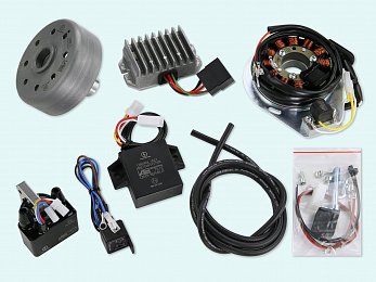 BMW R50/5, R60/5, R75/5 (Complete System); BMW R60/6, R75/6, R90/6 former Version with original 180W; 105mm (Complete System)