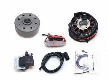 Motor Sachs 100/3 (125ccm) (12V/100W) with rotor nut M10x1