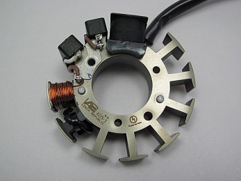 Stator left, 6V no regulator